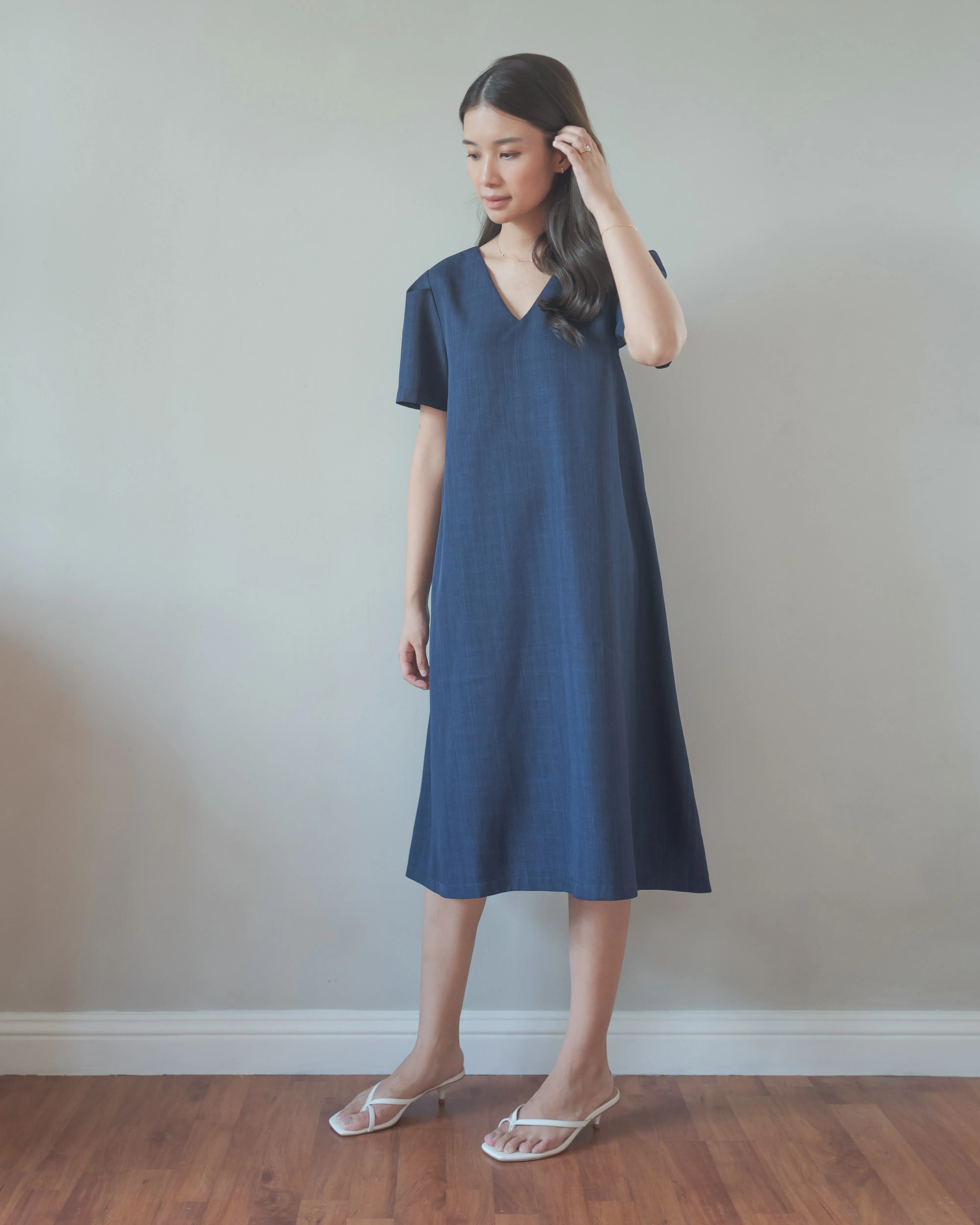 Everyday Dress in Navy
