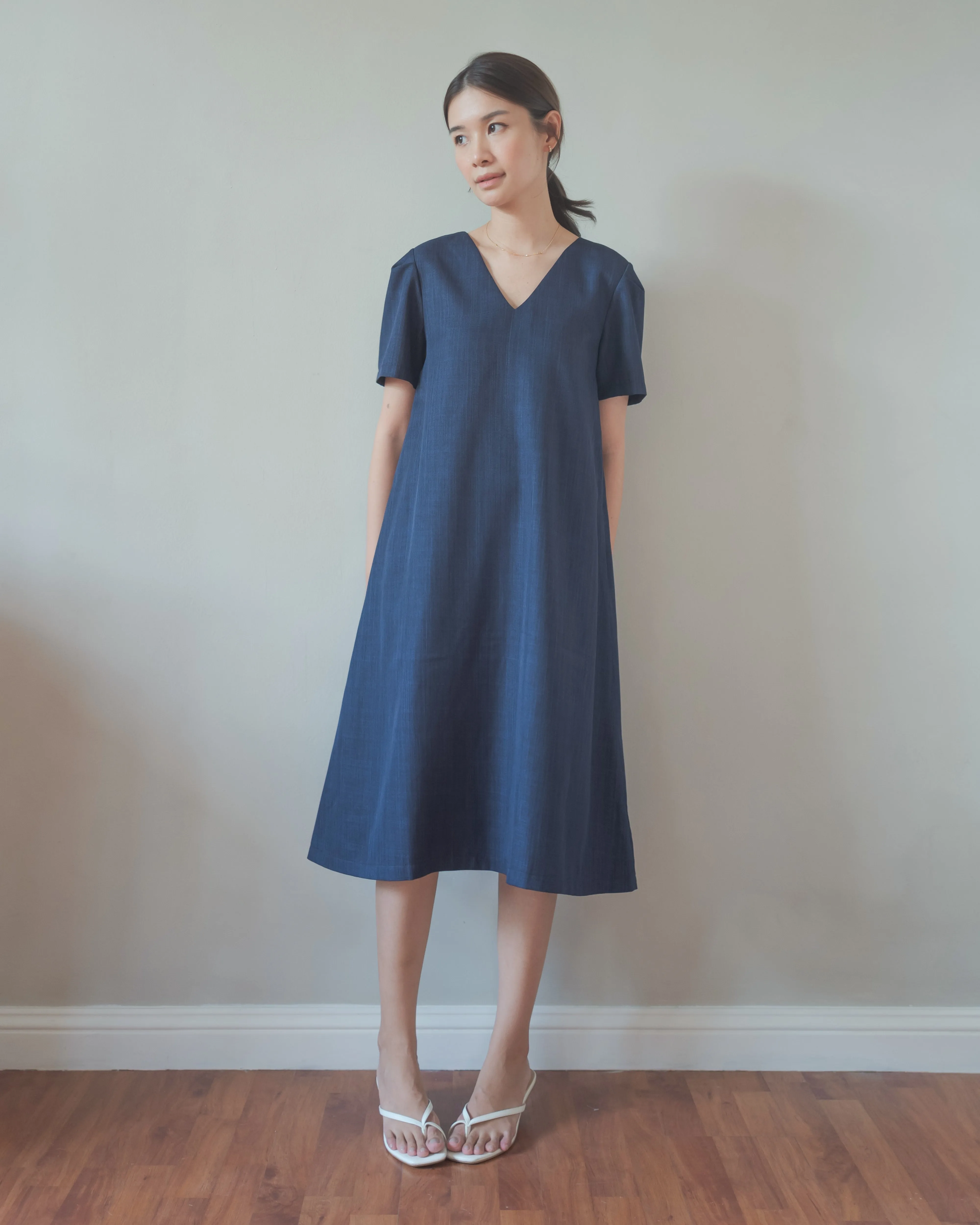 Everyday Dress in Navy