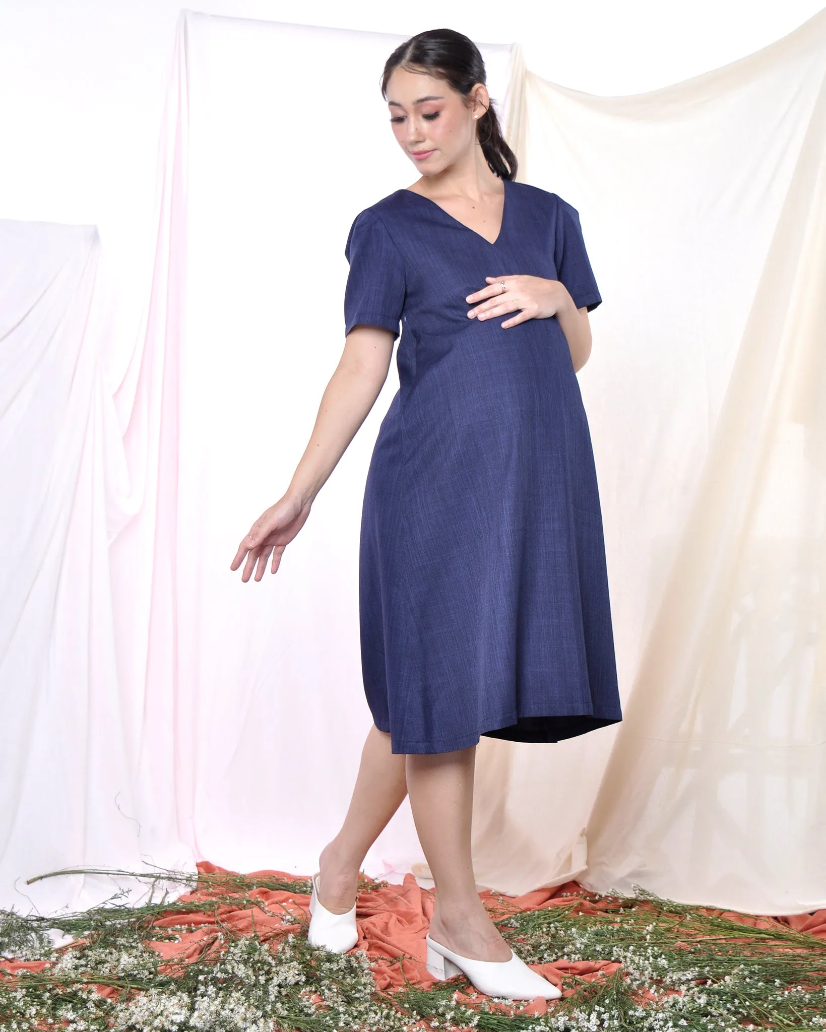 Everyday Dress in Navy