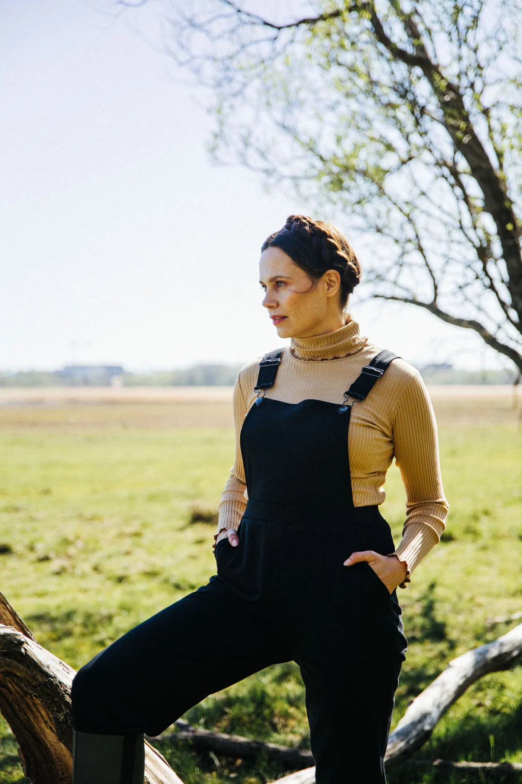 Everyday Dungarees Black