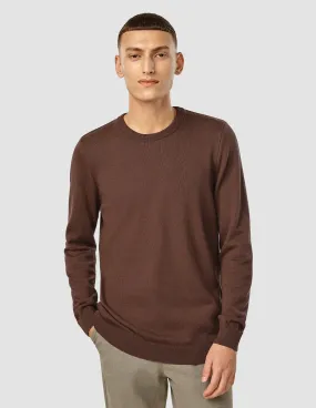 Everyday Knit Crewneck Espresso