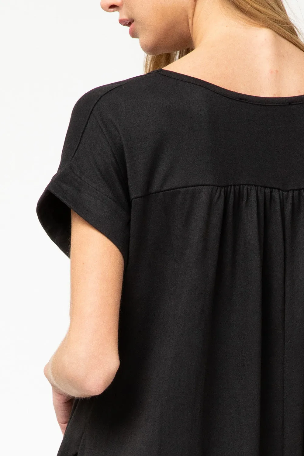Everyday Pocket Maxi Dress, Black