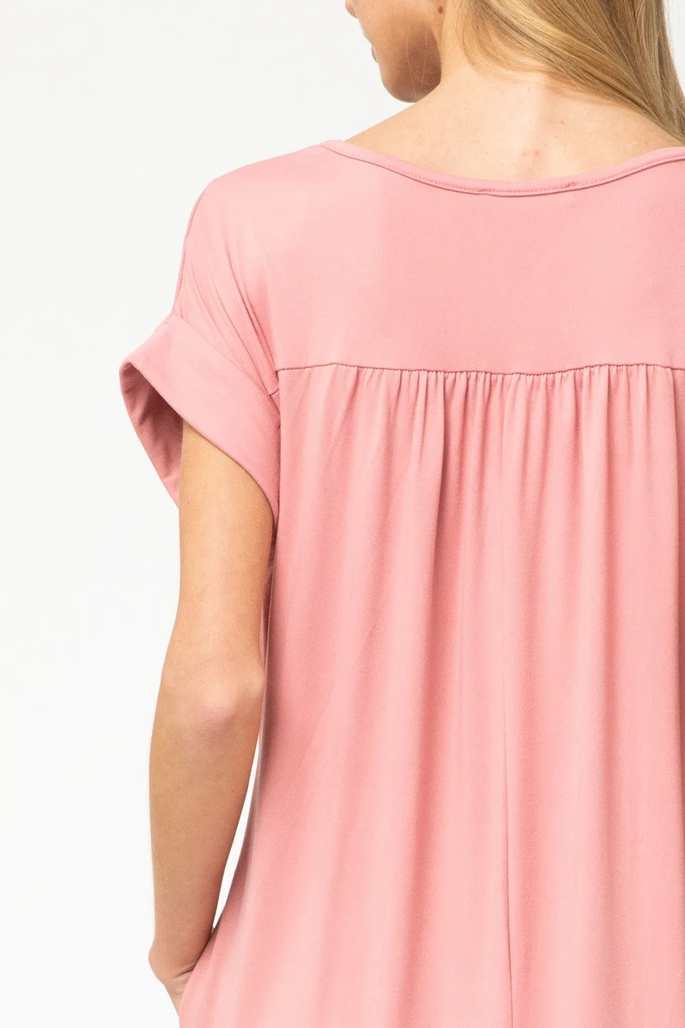Everyday Pocket Maxi Dress, Dusty Rose