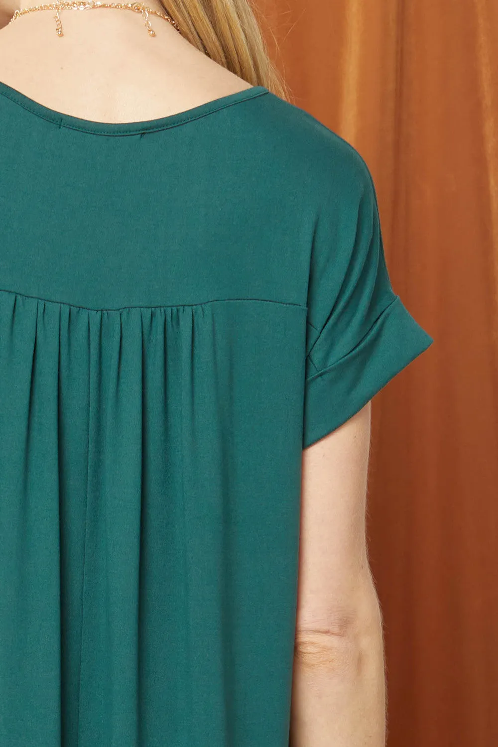 Everyday Pocket Maxi Dress, Hunter Green