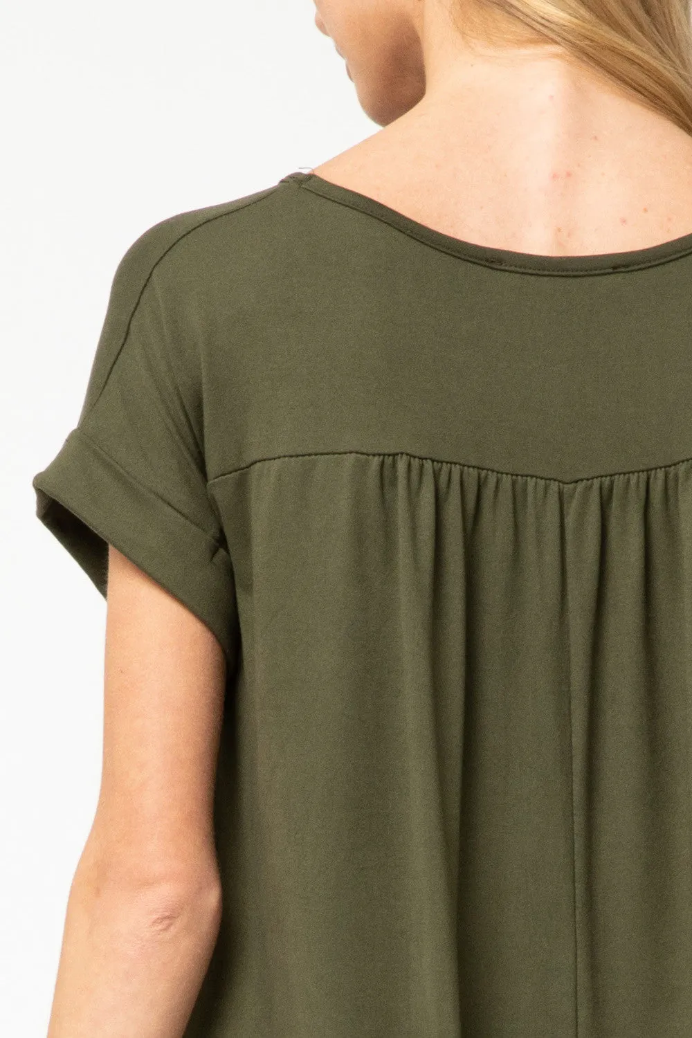 Everyday Pocket Maxi Dress,  Olive