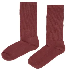 Everyday Unisex Socks - Burgundy