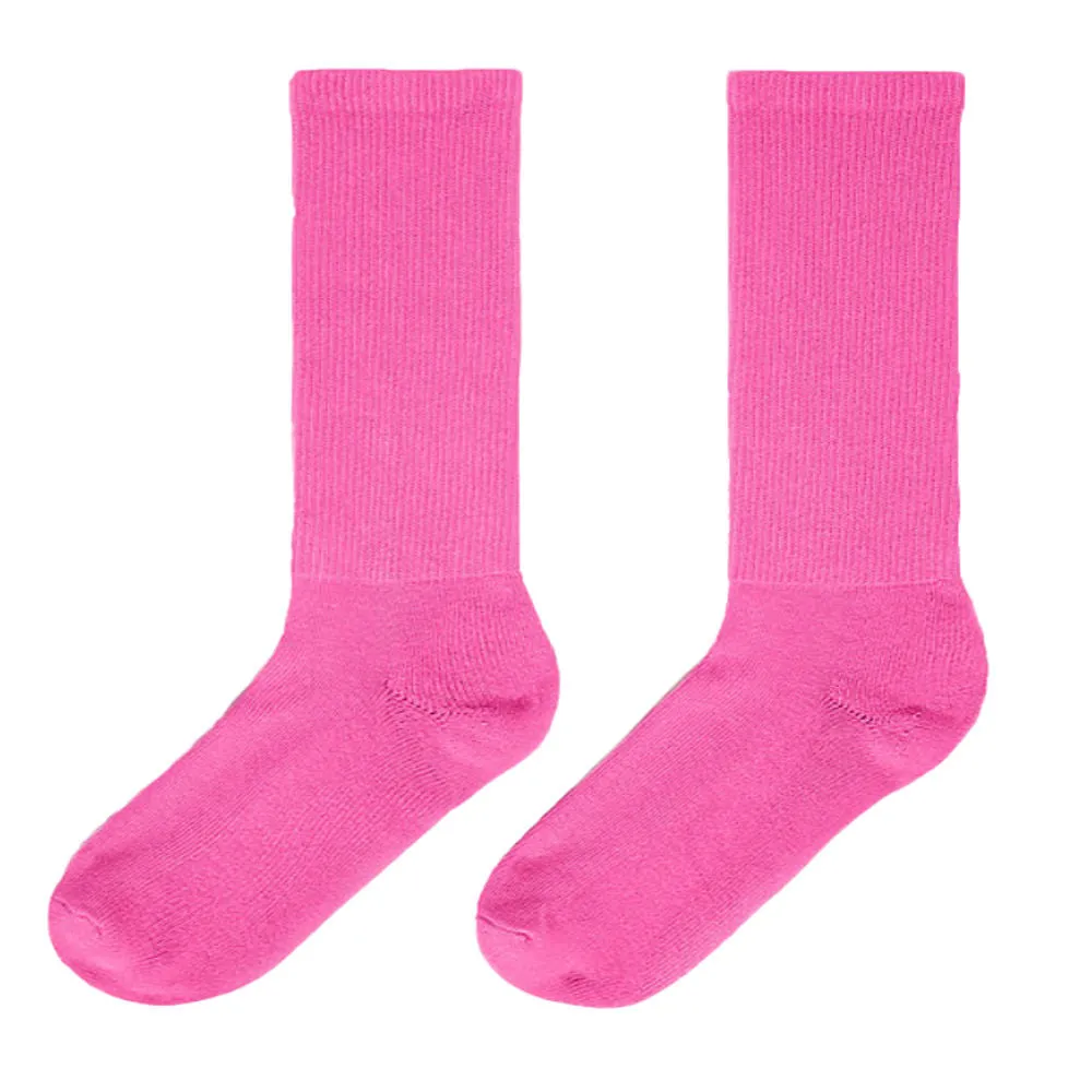 Everyday Unisex Socks - Neon Pink