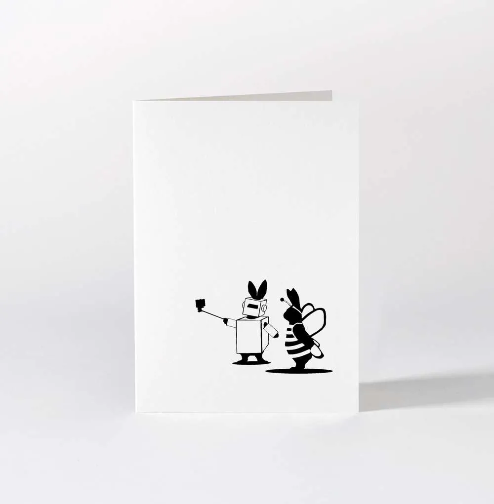 Fancy Dress Rabbit Card
