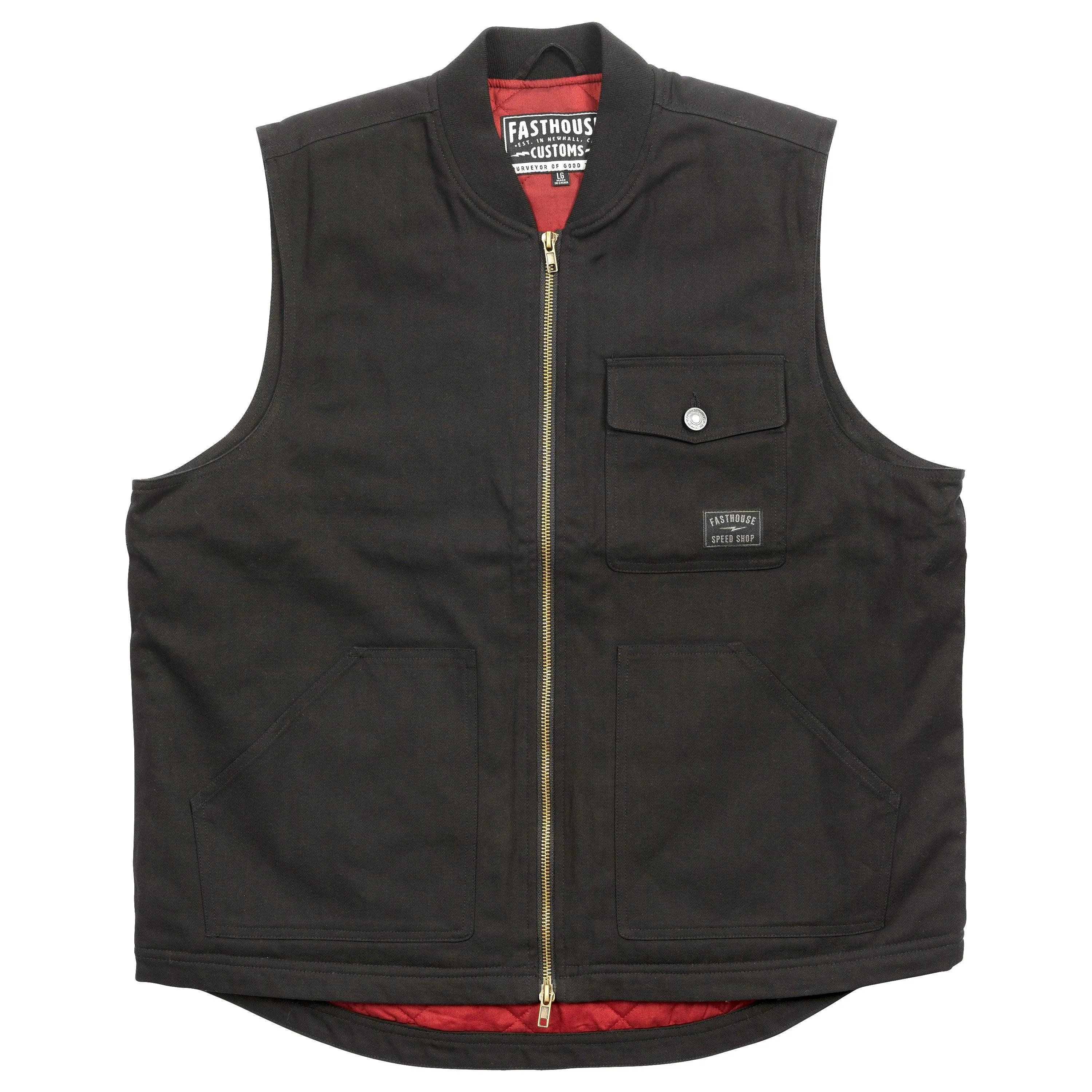 Fasthouse Grafter Vest - Black