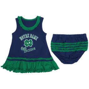 Fighting Irish Baby Ruffled Tank Dress