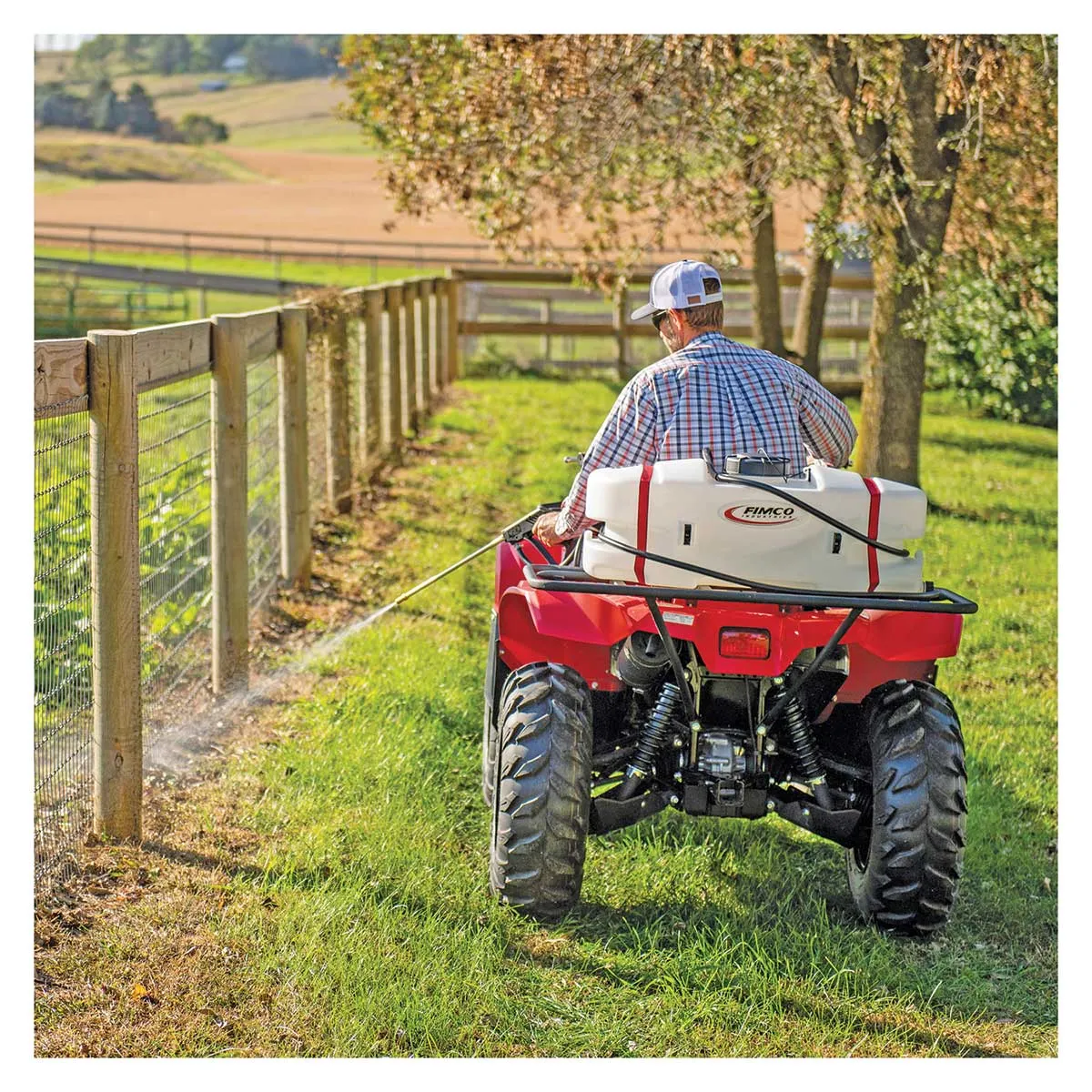 Fimco 15-Gallon 2.4-gpm Deluxe Spot Sprayer with Manifold