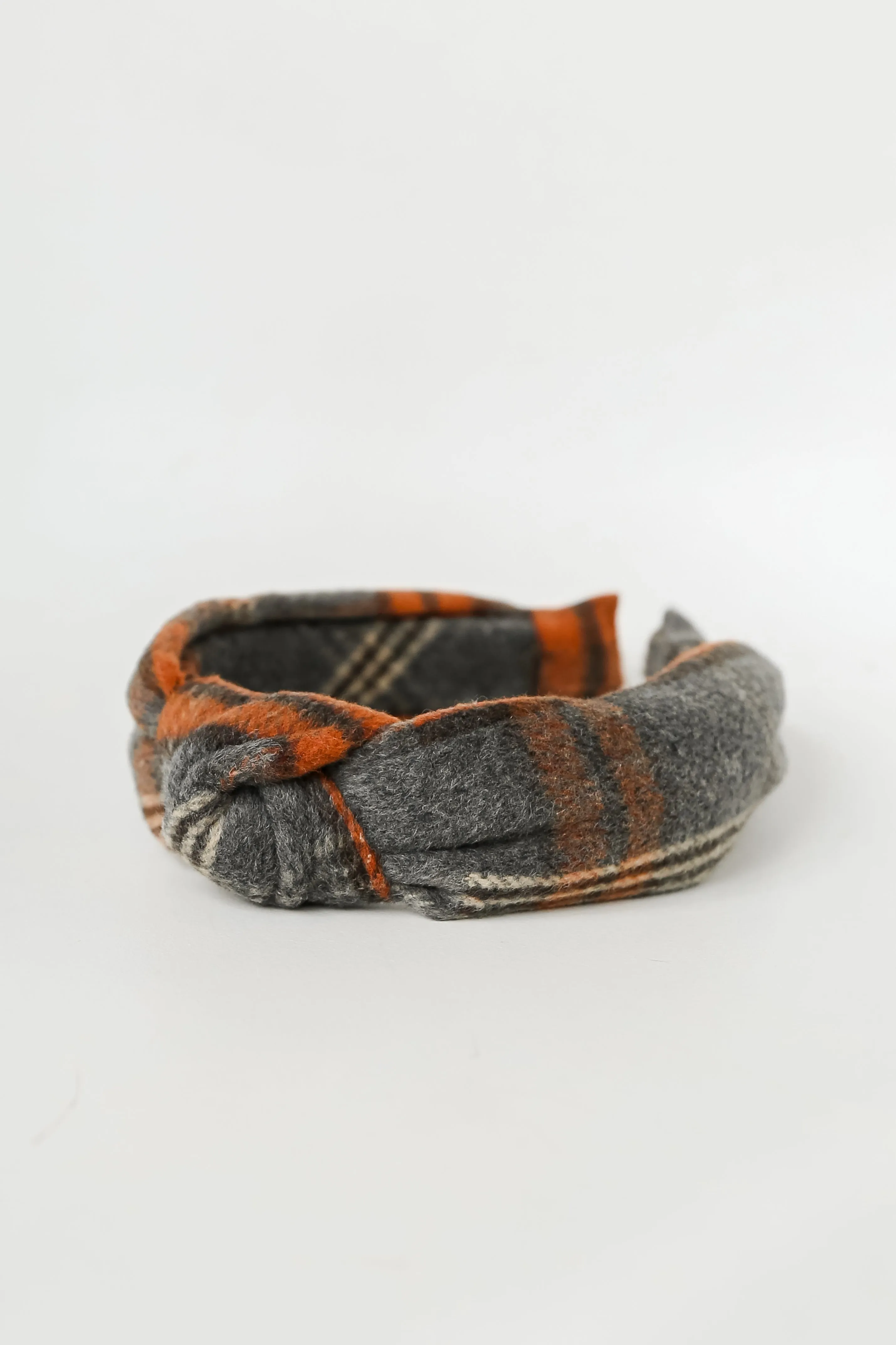 FINAL SALE - Posh Ideals Plaid Knotted Headband