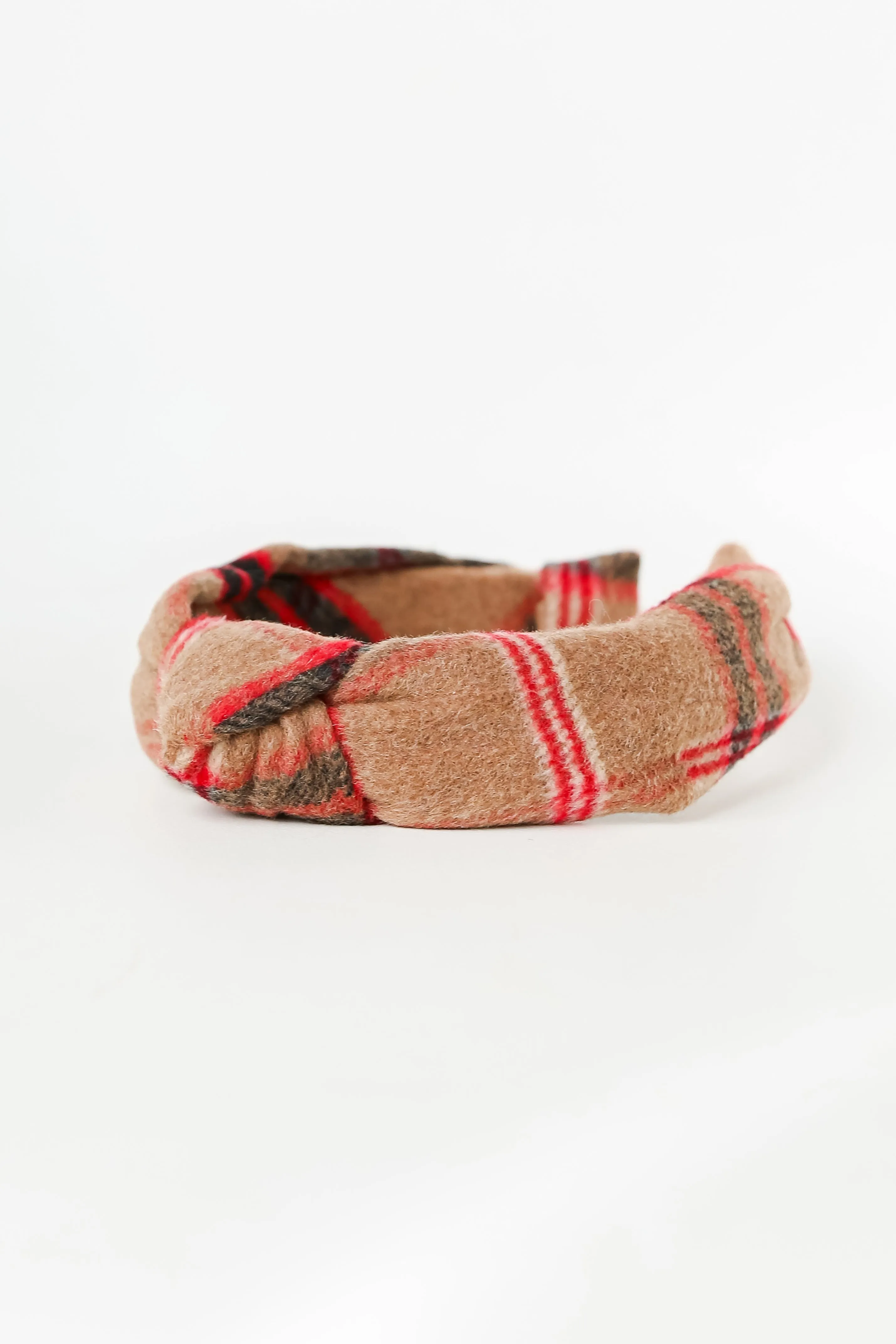 FINAL SALE - Posh Ideals Plaid Knotted Headband