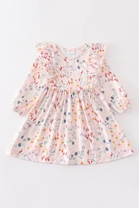 Floral Ruffle Dress