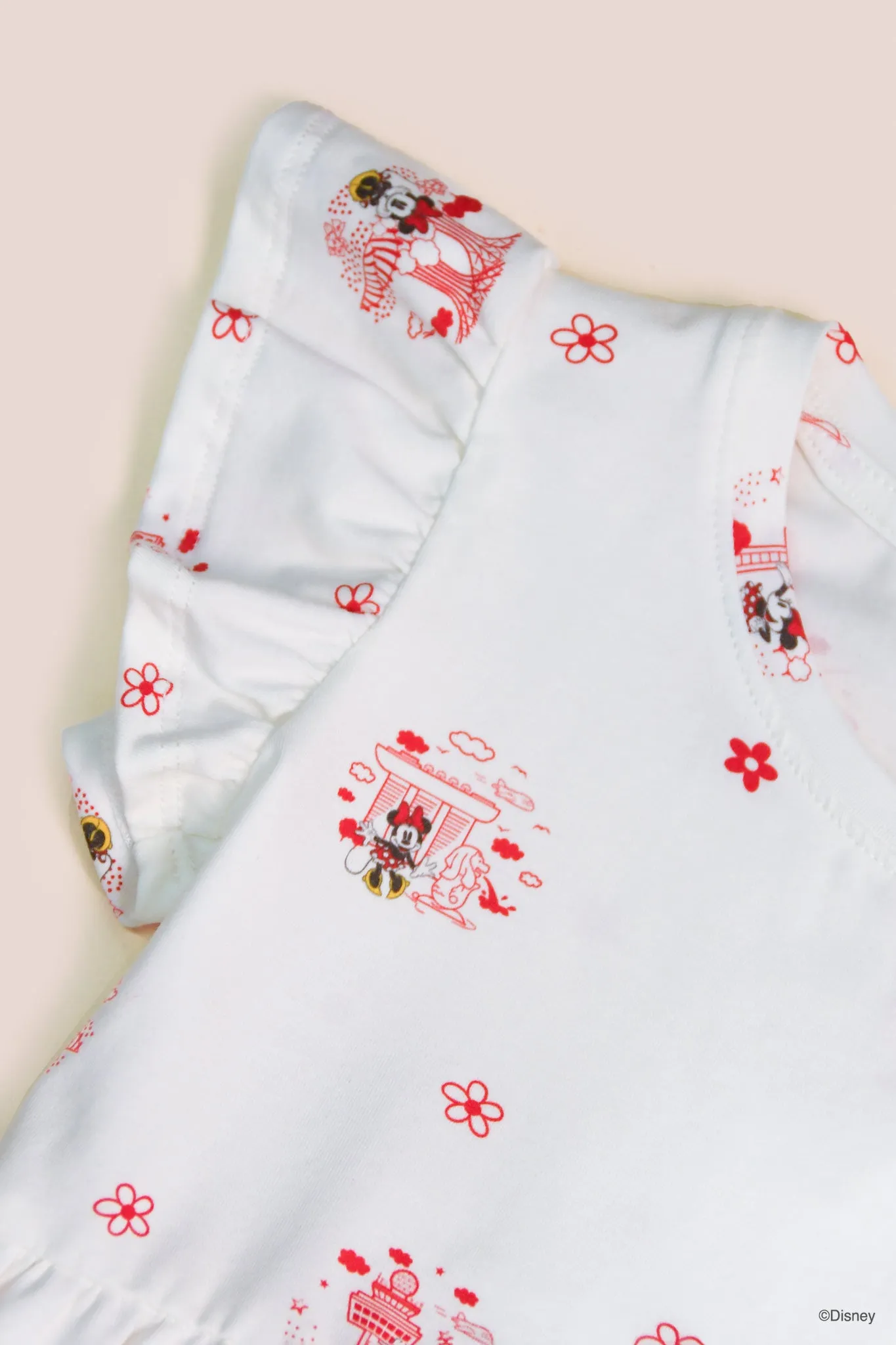 Flutter Dress - Minnie's Little Red Dot