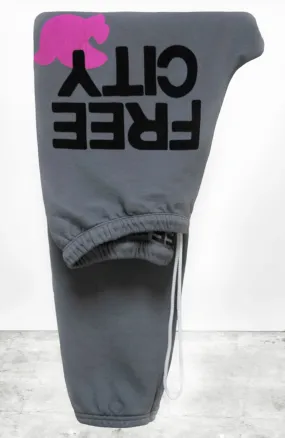 Free City Large Sweatpant-Grey Art