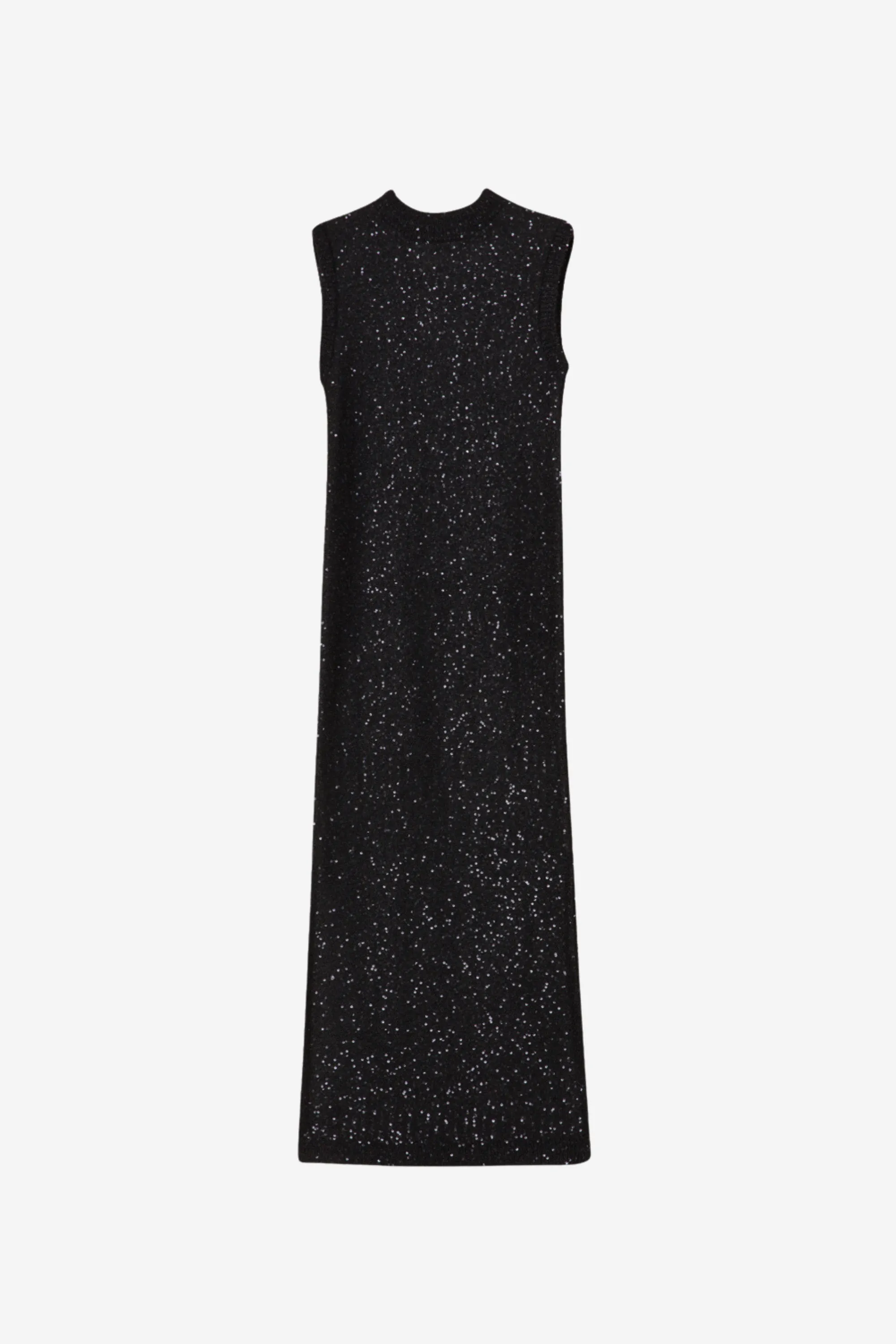 Glitter Knit Midi Dress