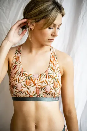 Grass Tree Bamboo Bra-Nude