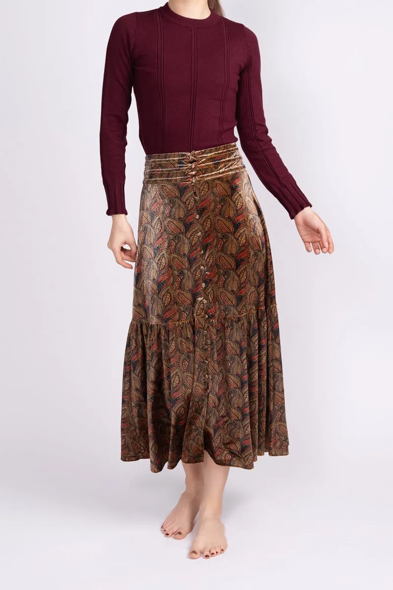 GWENYTH SKIRT (Pink/Purple)