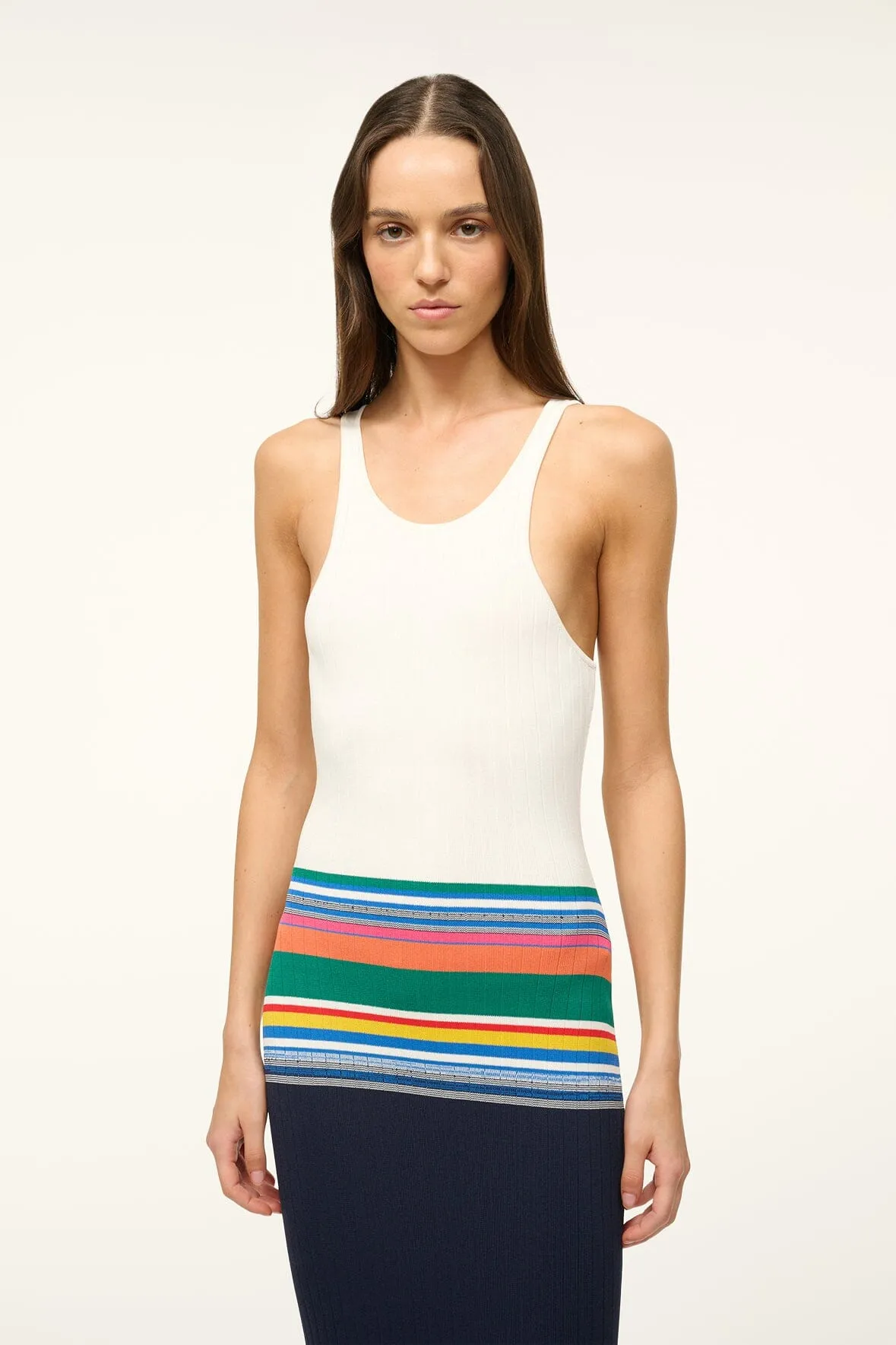 HIBISCUS DRESS | NAVY MULTI