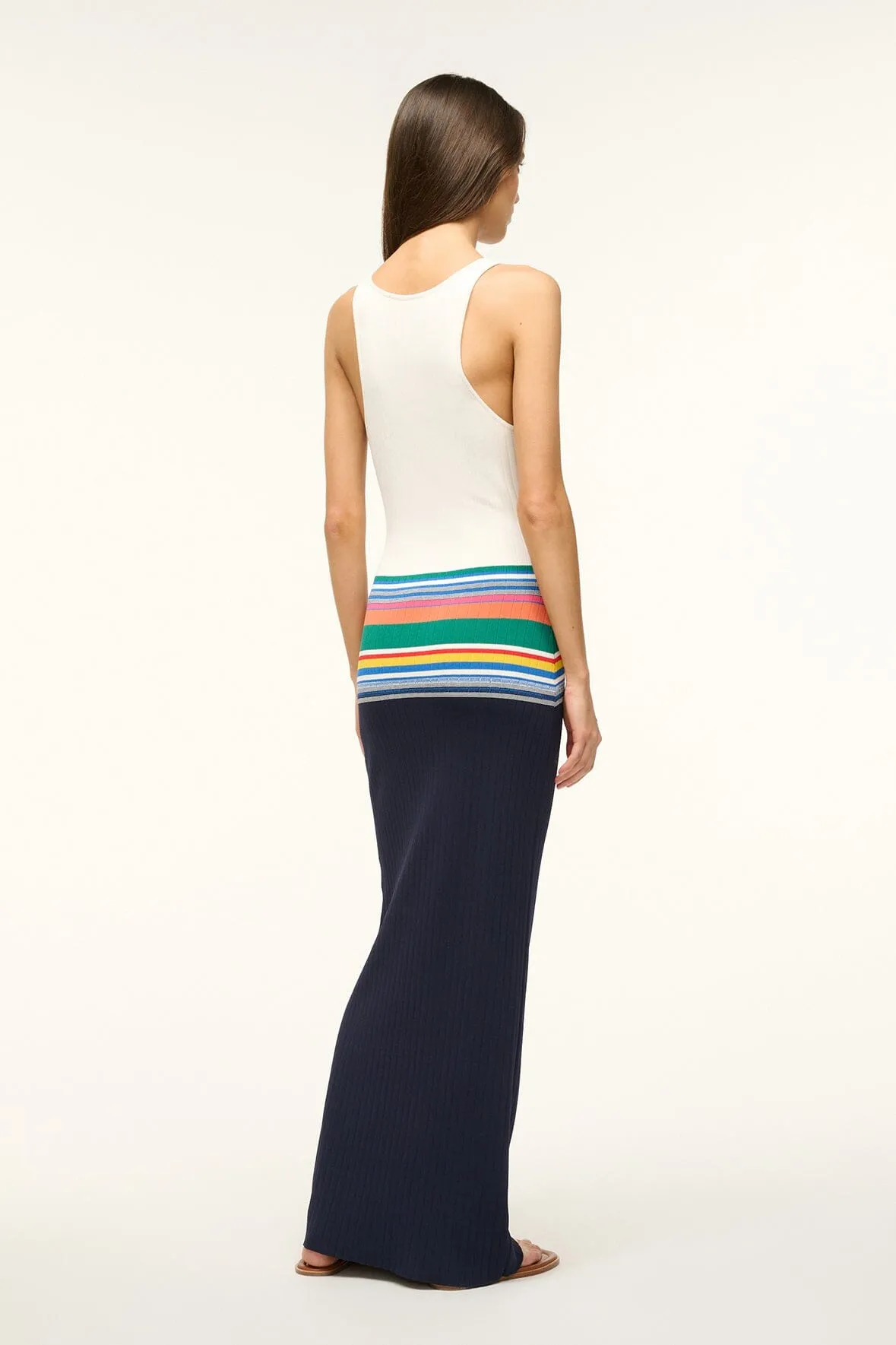 HIBISCUS DRESS | NAVY MULTI