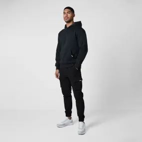 Hoodie & Cargo Pant Set | Black