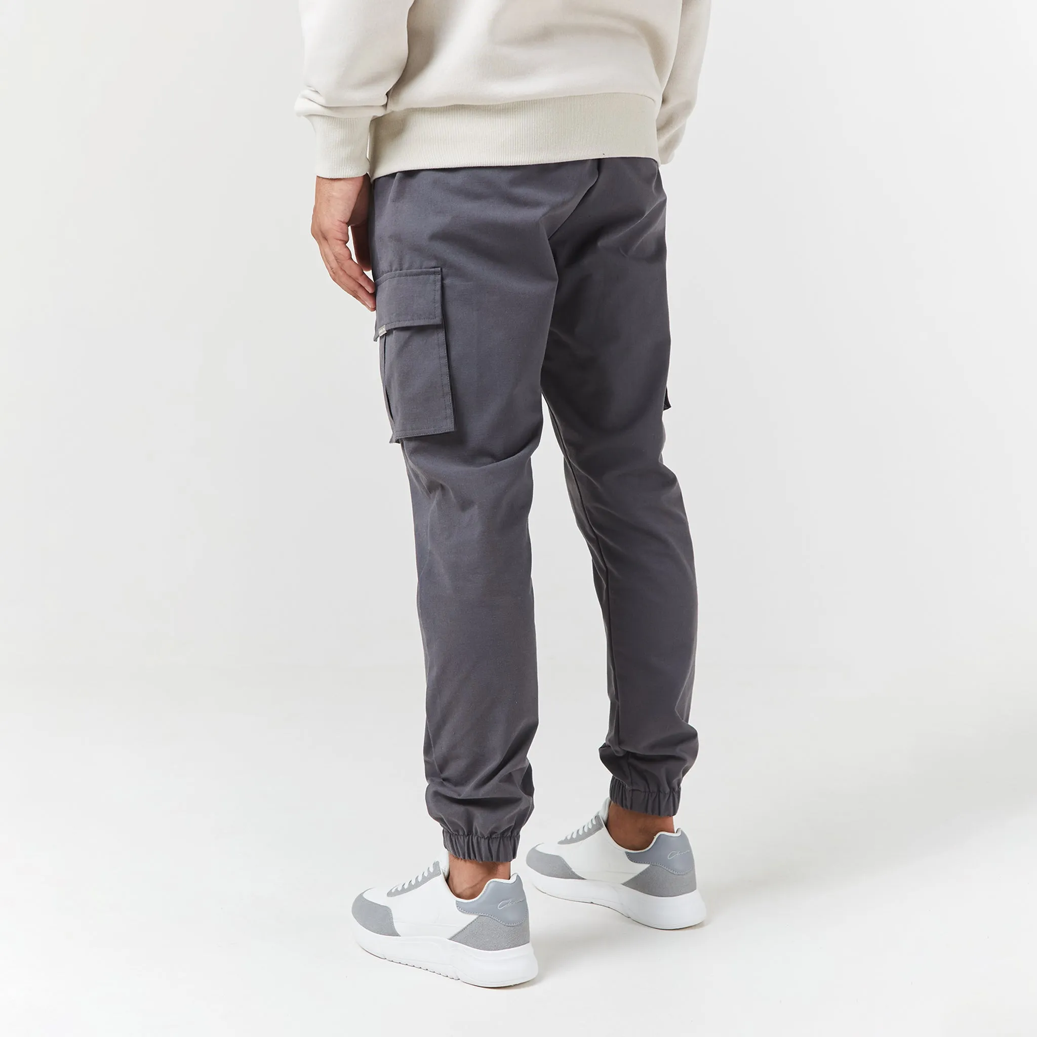 Hoodie & Cargo Pant Set | Stone Charcoal