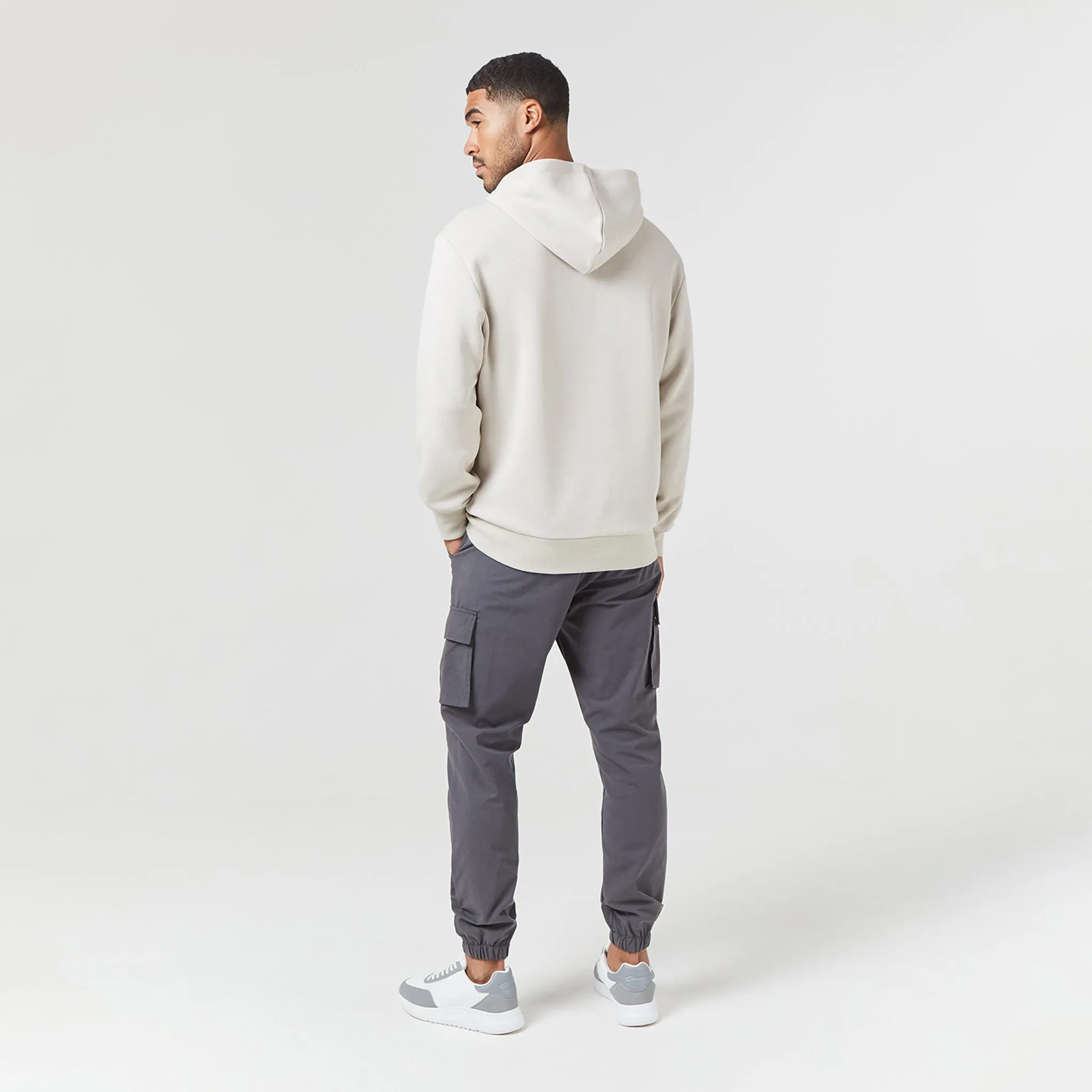 Hoodie & Cargo Pant Set | Stone Charcoal