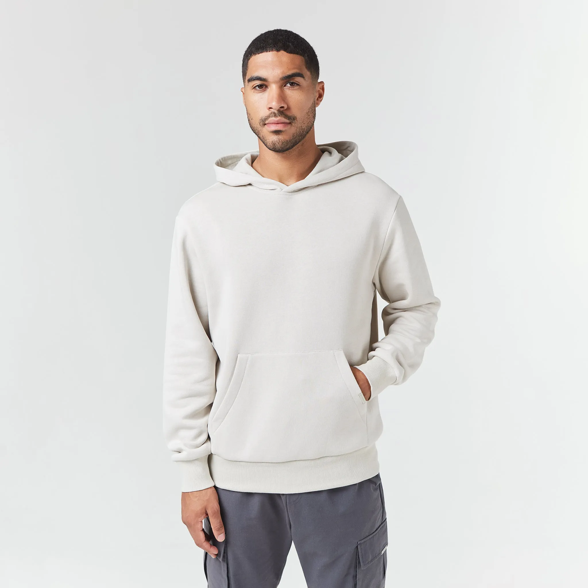 Hoodie & Cargo Pant Set | Stone Charcoal