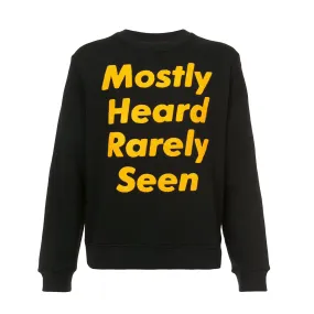 HYBRID NYLON QUILTED BACK CREWNECK
