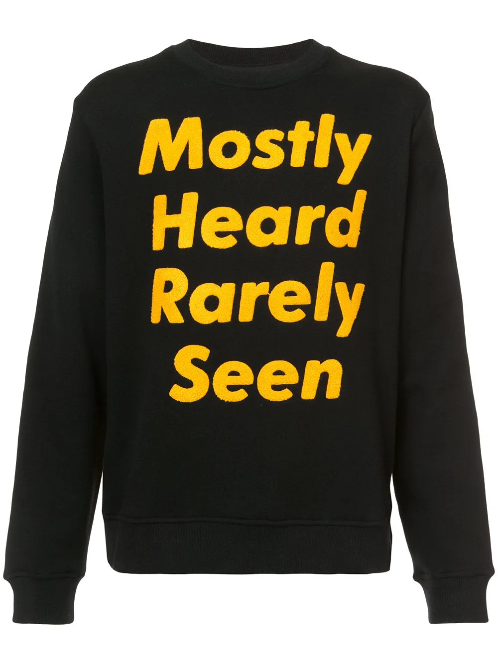 HYBRID NYLON QUILTED BACK CREWNECK
