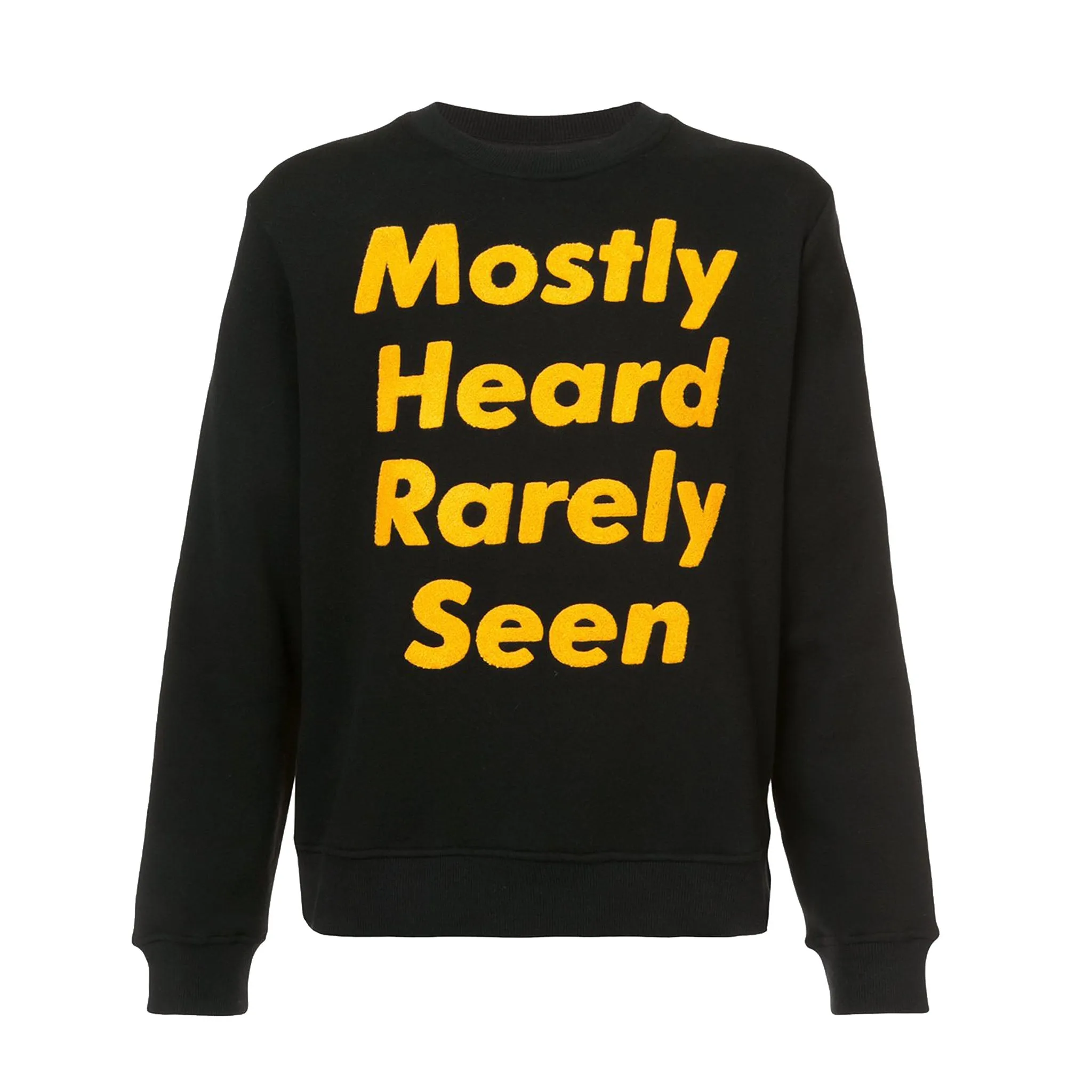 HYBRID NYLON QUILTED BACK CREWNECK