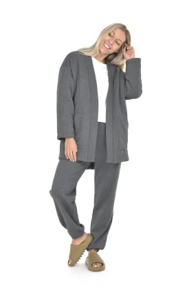 INES QUILTED HOMECOAT