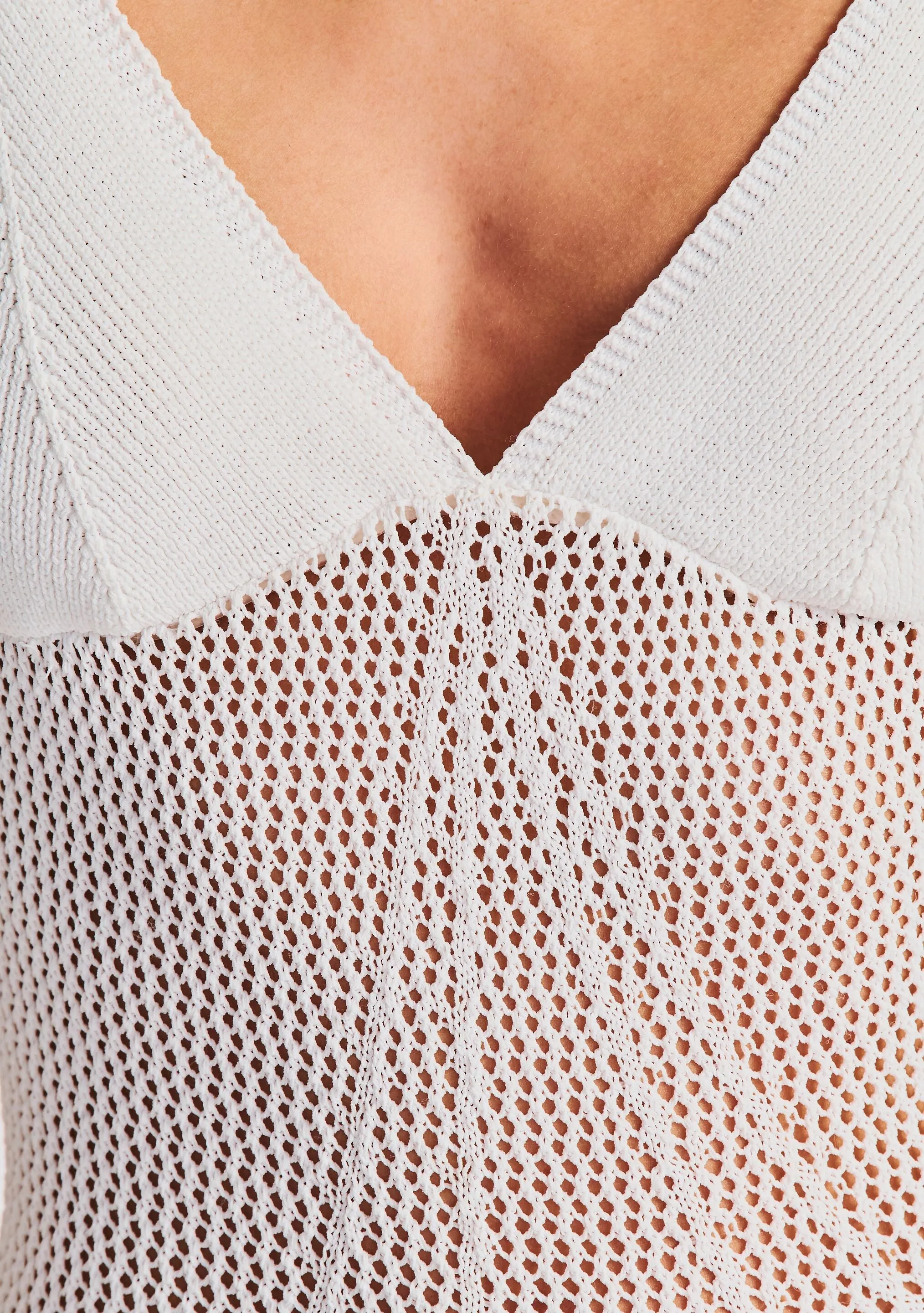 Isabel Knit Crochet Dress