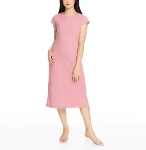 Janine  Maternity Dress Daisy Pink