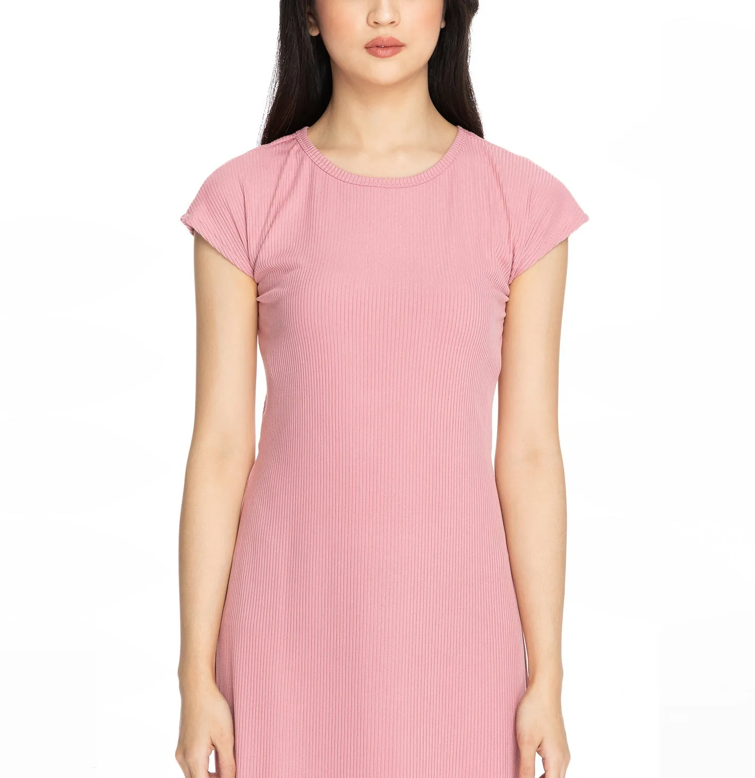 Janine  Maternity Dress Daisy Pink