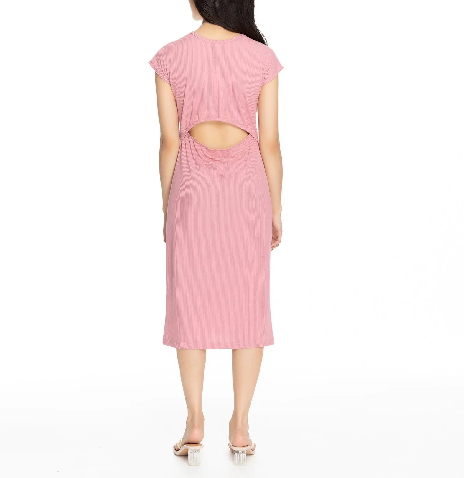 Janine  Maternity Dress Daisy Pink