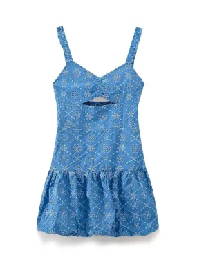 Jennifer Hollow Slim Fit Mini Dress