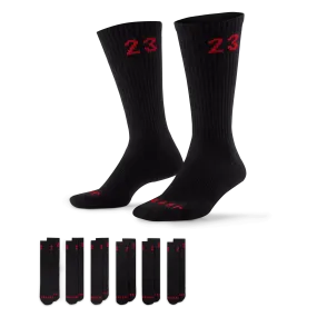 Jordan Essentials Crew Socks (6 Pairs) DH4287-011