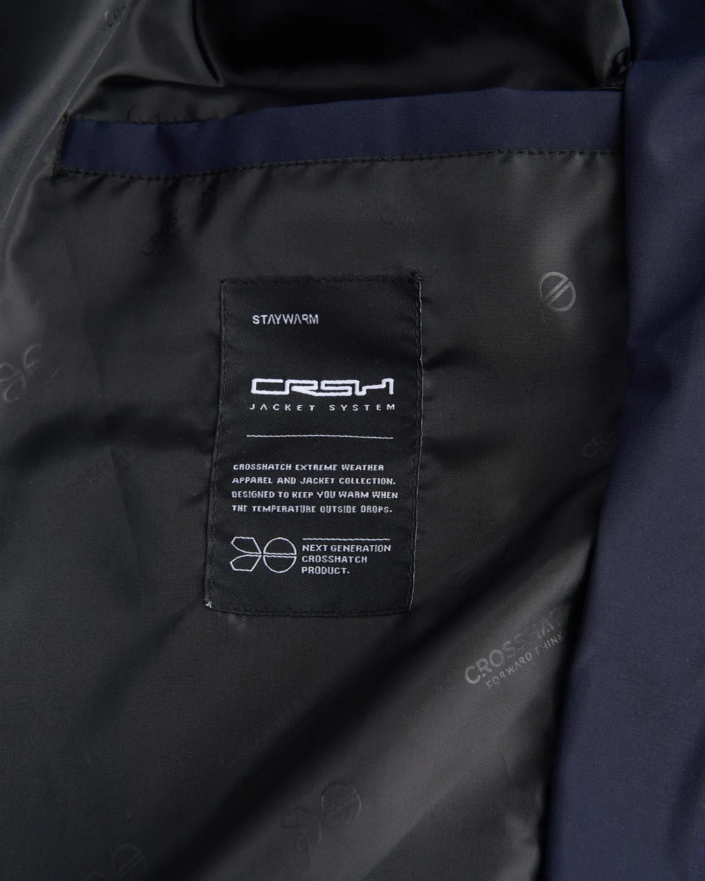 Kampleys Embossed Jacket Navy