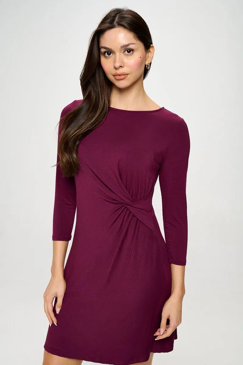 Kelsey Side Ruched Dress