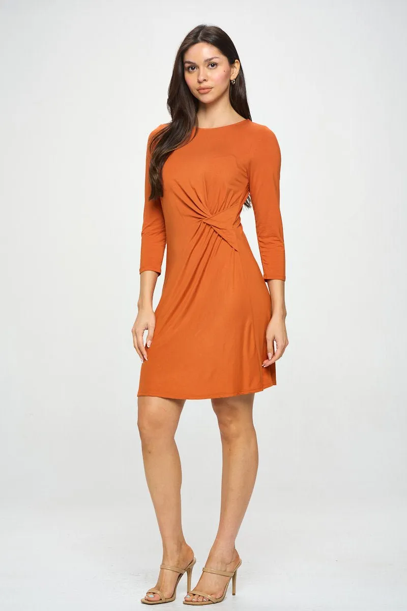 Kelsey Side Ruched Dress