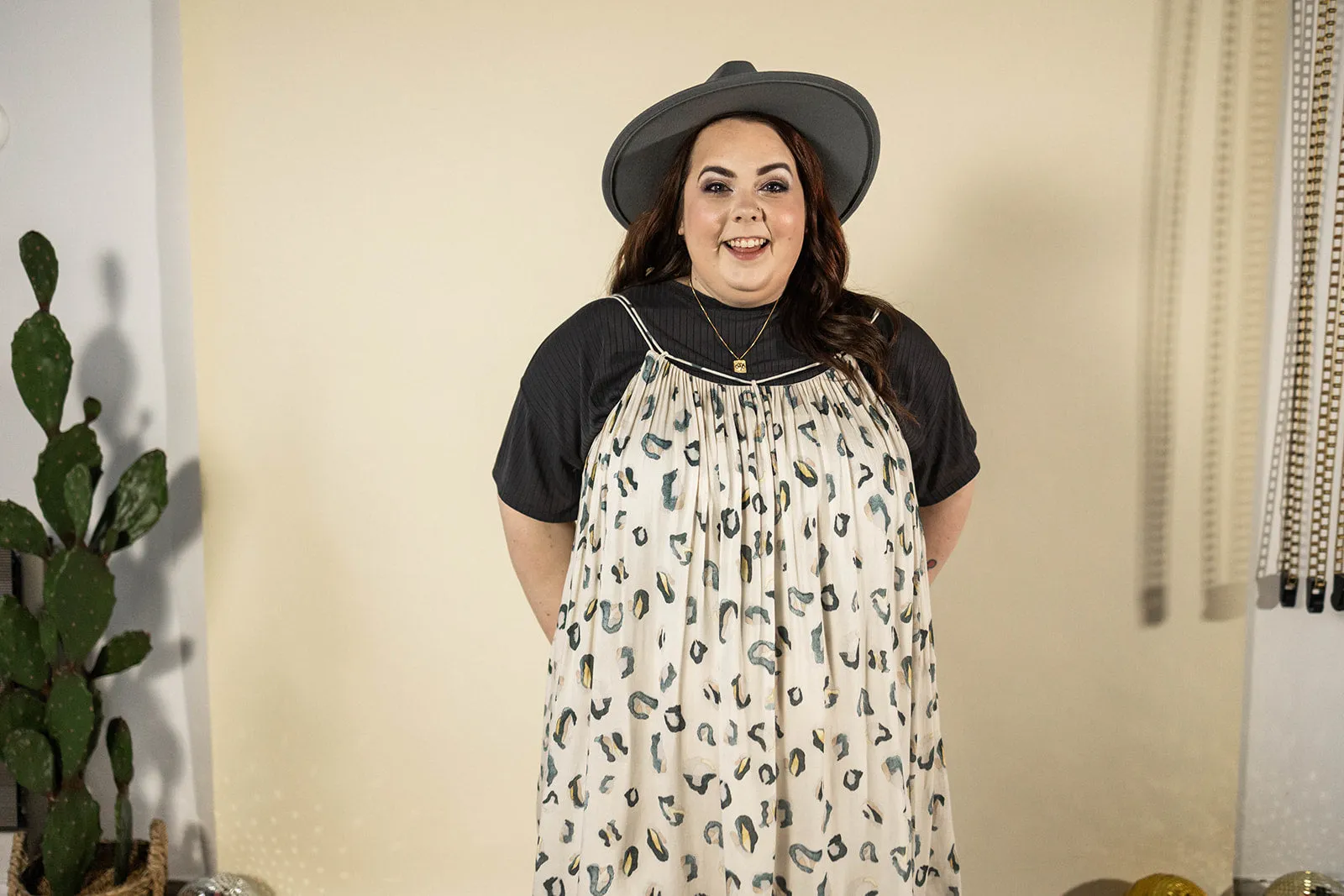 kirsten dress in tan