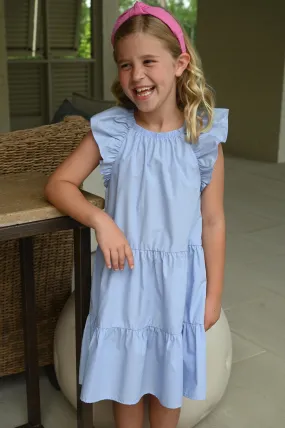 Layla Dress- Pastel Blue