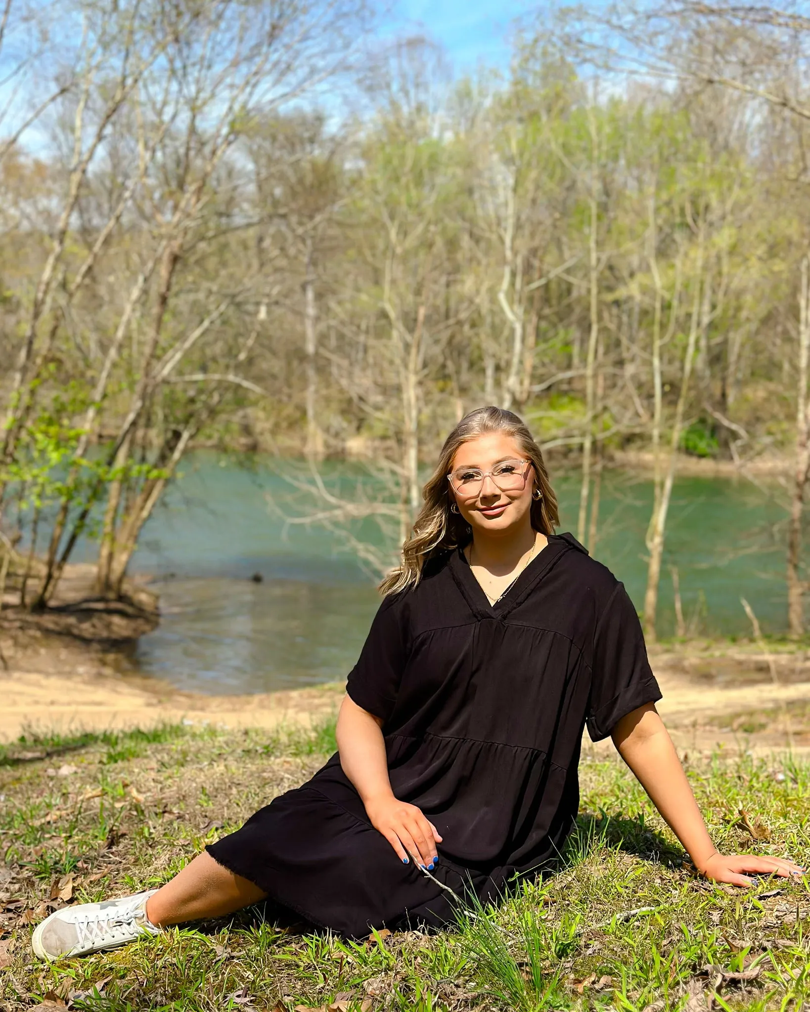 Liv Washed Tiered Dress