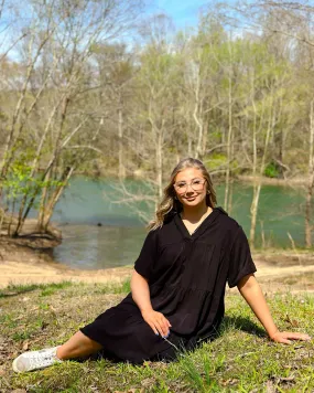 Liv Washed Tiered Dress