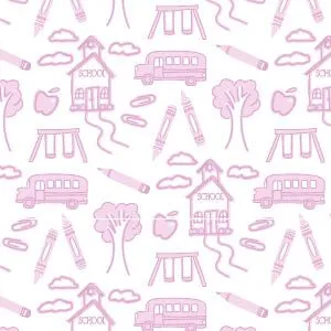 Lizzy Dress | School Days Pink