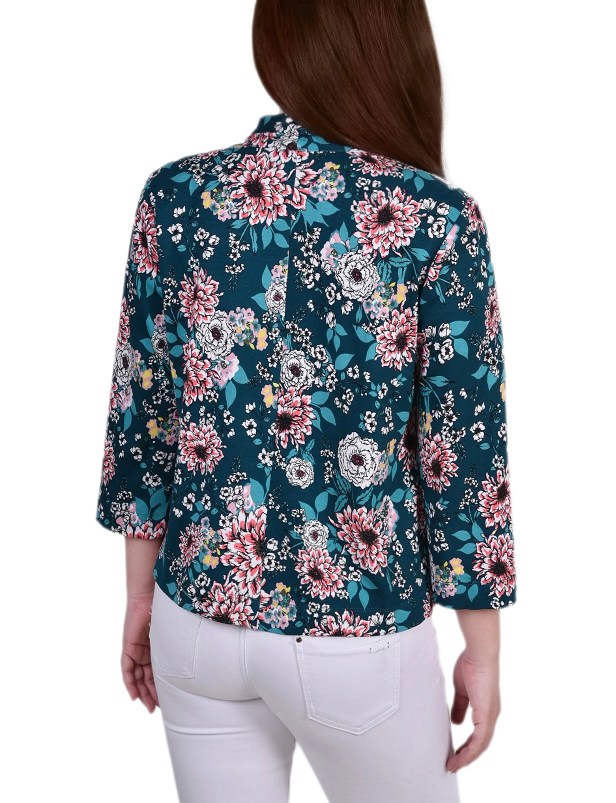 Long Sleeve Ponte Jacket