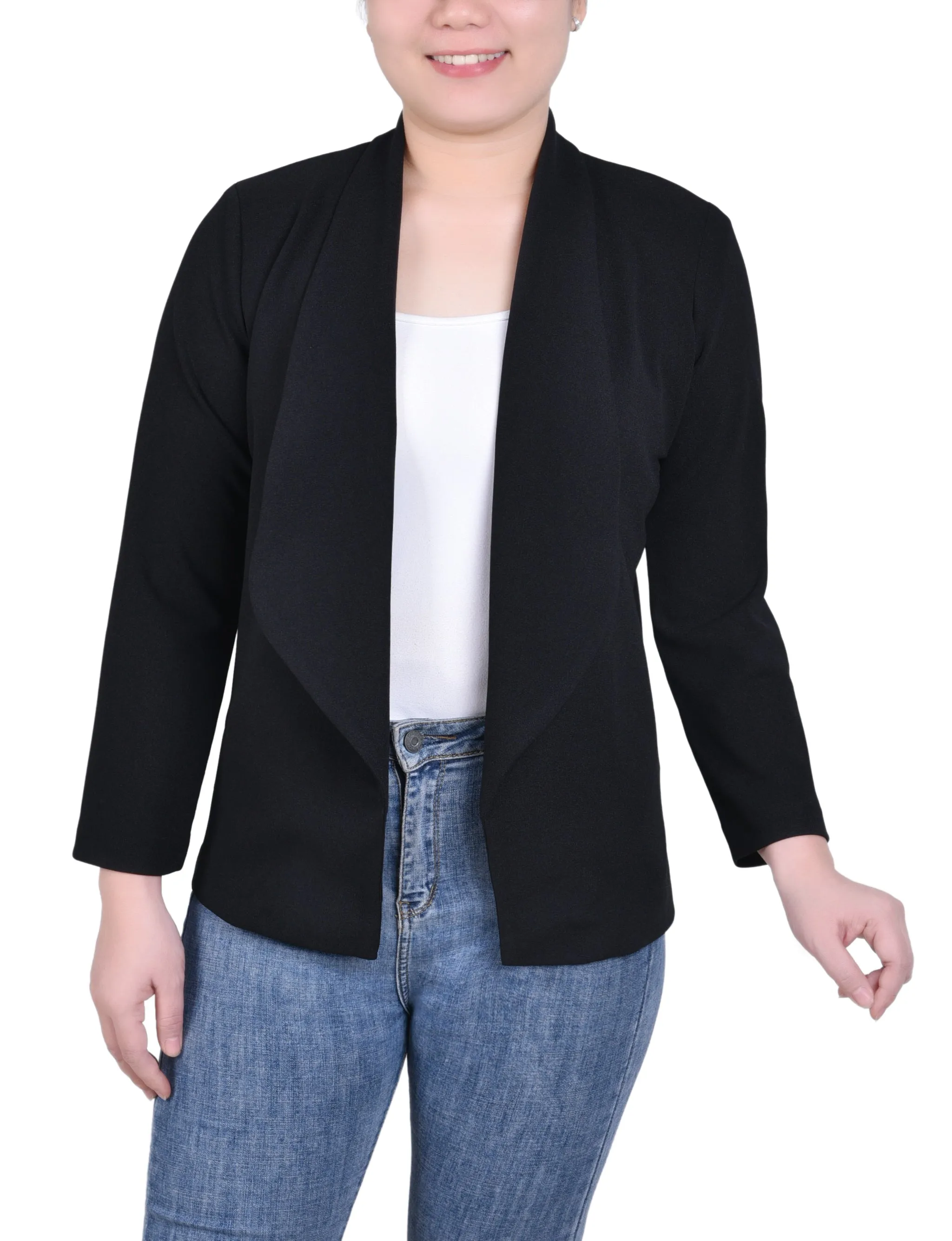 Long Sleeve Ponte Jacket