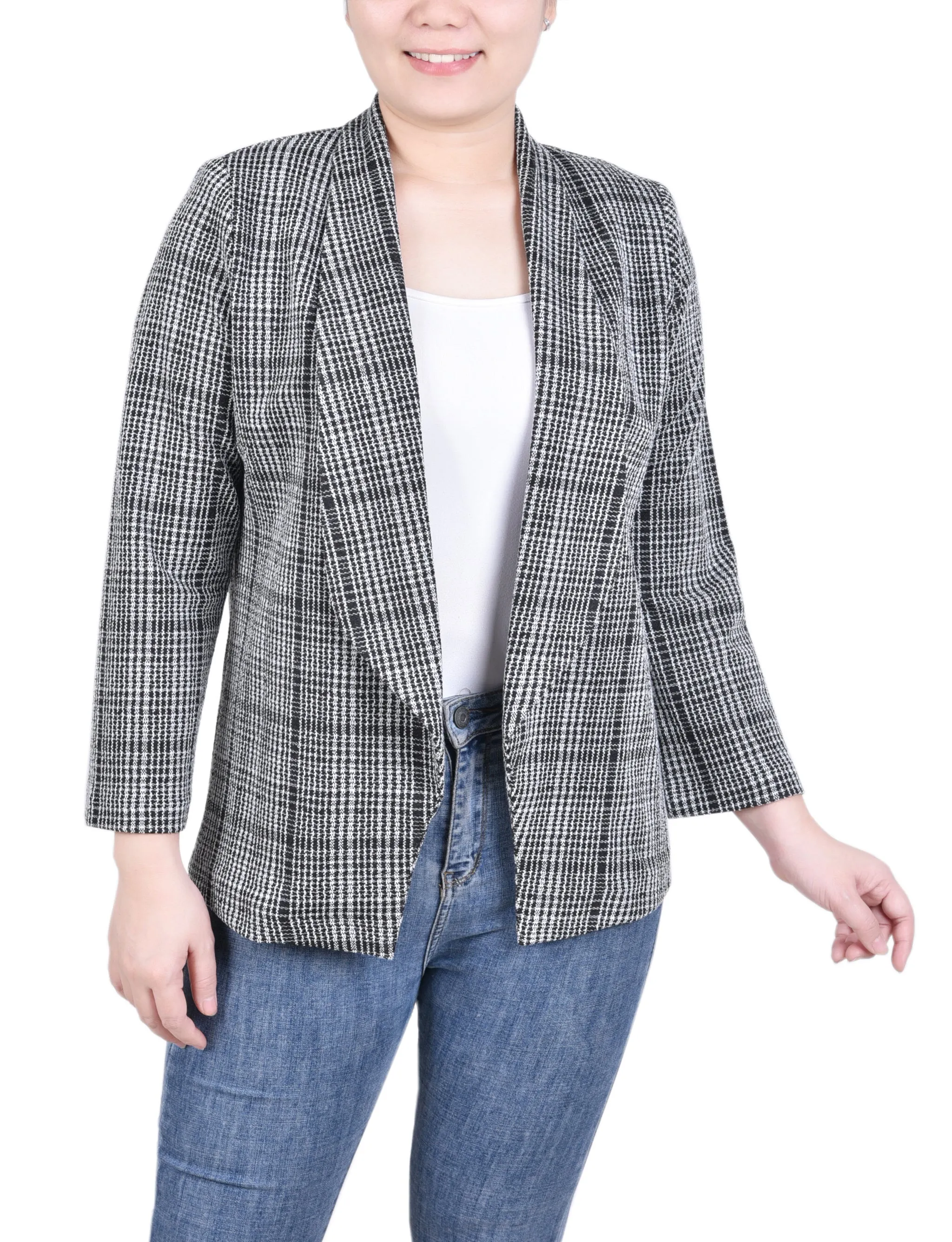 Long Sleeve Ponte Jacket